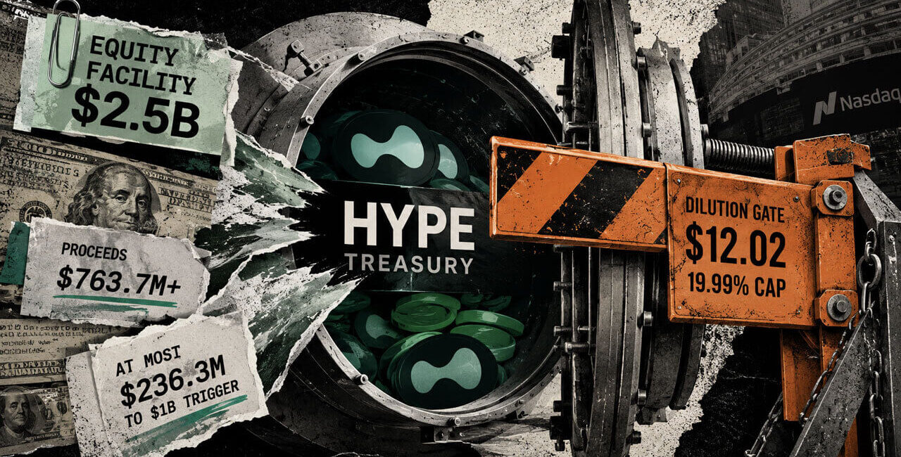 Hyperliquid Strategies expands equity facility to $2.5B