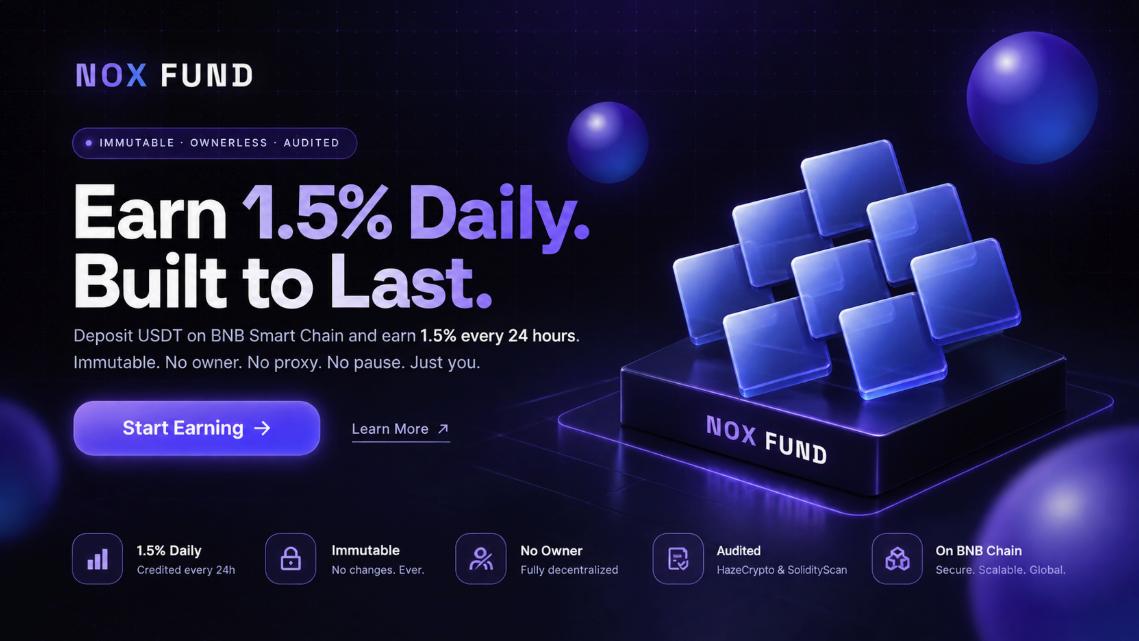 Earn 1.5% Daily on USDT – Fully Audited, Zero Admin Keys – Binance Smart Chain