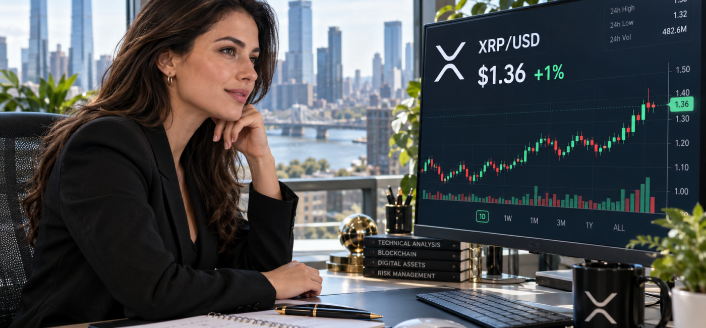 XRP rebounds from $1.32 as Standard Chartered adds RLUSD custody